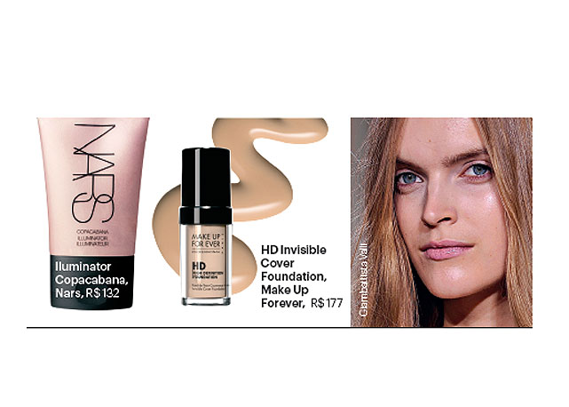 Produtinhos para reproduzir uma pele saudável - Foto: Arte/Harper's Bazaar