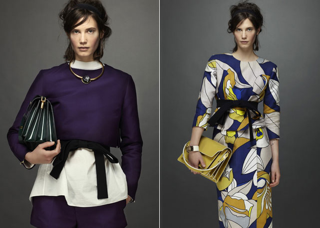 Looks do resort 2014 da Marni - Fotos: Reprodução