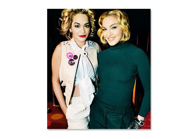 Rita Ora e Madonna, nova parceria - Foto: Reprodução/Twitter
