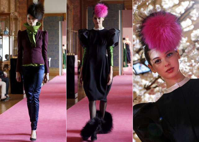 O evento teve direito a mini desfiles dos looks desenhados pelo estilista - Foto: Getty Images