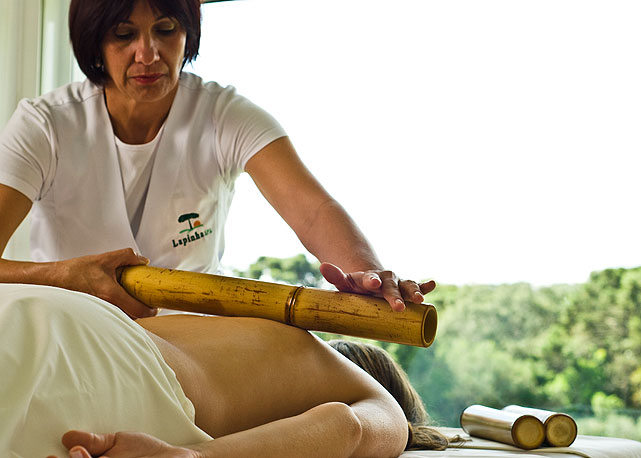 A Bamboo Massage do Lapinha Spa - Foto:divulgação/ Felipe Pinheiro 
