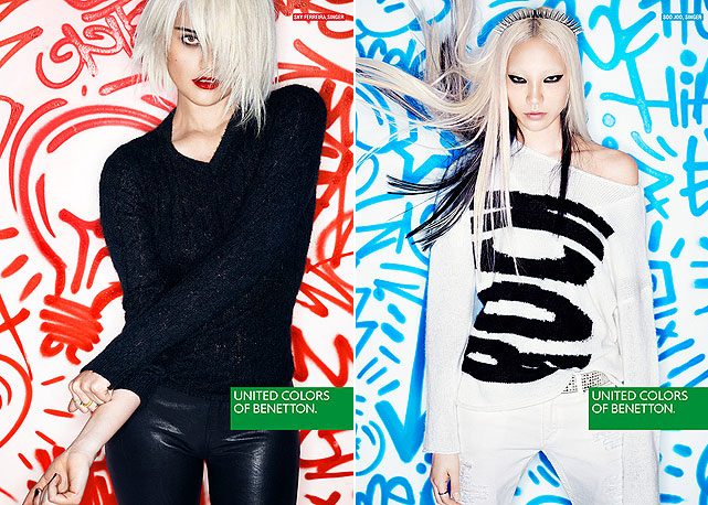 À esquerda, Sky Ferreira; à direita, Soo Joo - Fotos: Divulgação