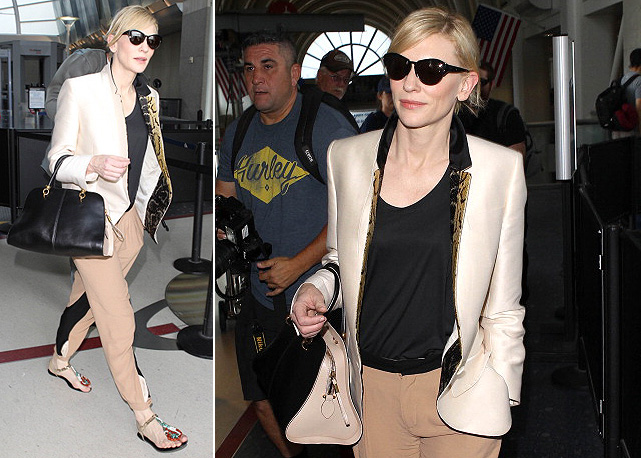 O look cool de Cate para viajar - Fotos: Getty Images