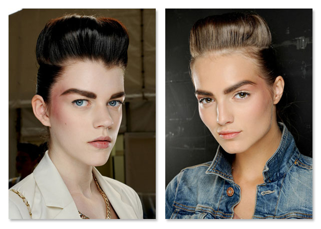 Zoom no cabelo do desfile de alta-costura da Chanel - Foto: Getty Images