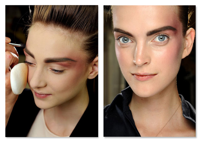 O make utilizado ne beleza deixa os contornos do rosto mais austeros e masculinizados, como descreve a editora de beleza da Bazaar, Vânia Goy - Foto: Getty Images