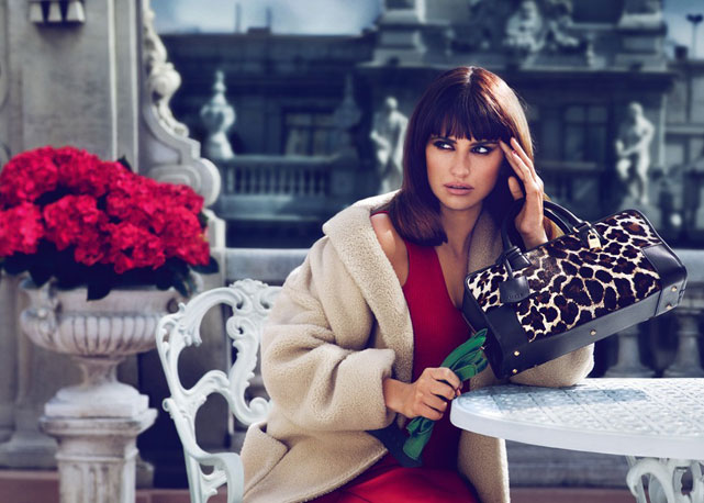 Penélope Cruz na campanha de inverno da Lowe - Foto: Reprodução