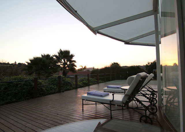 Vista de um dos cha;és do Unique Garden - Foto: Divulgação
