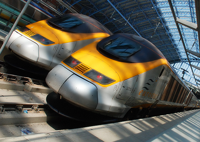 O trem Eurostar - Foto: Divulgação