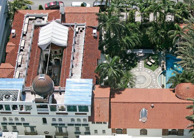 Vista arérea da mansão. Você morararia aqui? - Foto: reprodução