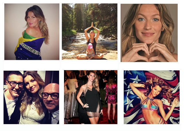 Cliques da top roubados do Instagram da top - Fotos: Reprodução/Instagram