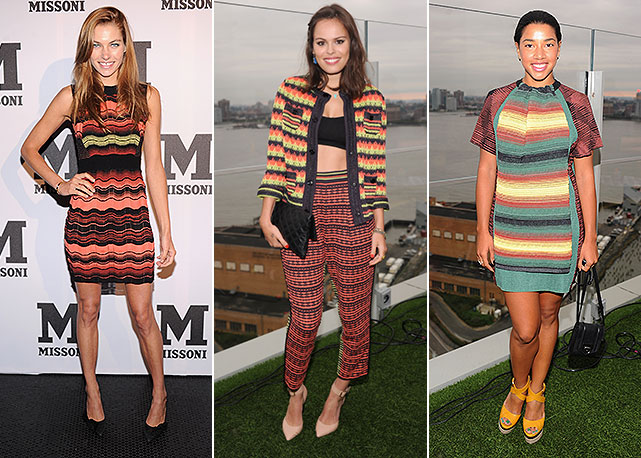 Da esquerda para a direita: Jessica Hart, Atlanta De Cadenet Taylor e Hannah Bronfman - Fotos: Getty Images