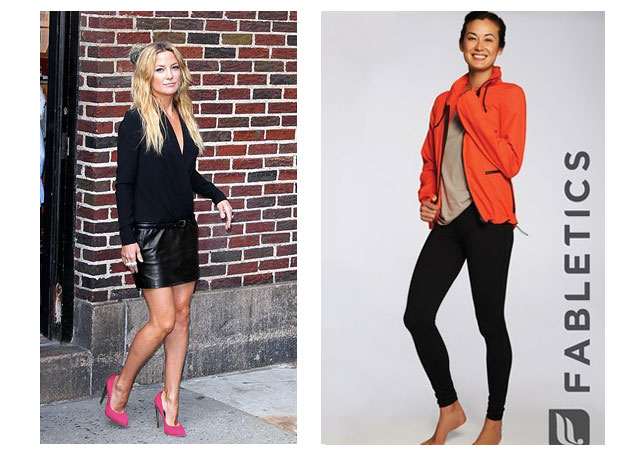 Kate Hudson lança coleção de sportwear em parceria com o e-commerce Jusfab - Fotos: Reprodução