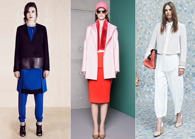 Da esquerda para a direita, Fendi, Max Mara e Chloé - Fotos: divulgação
