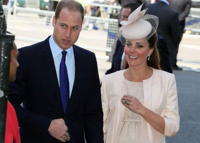 William e Kate serão papais em breve - Foto: Getty Images