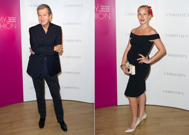 Mario Testino e Charlotte Dellal - Fotos: Getty Images