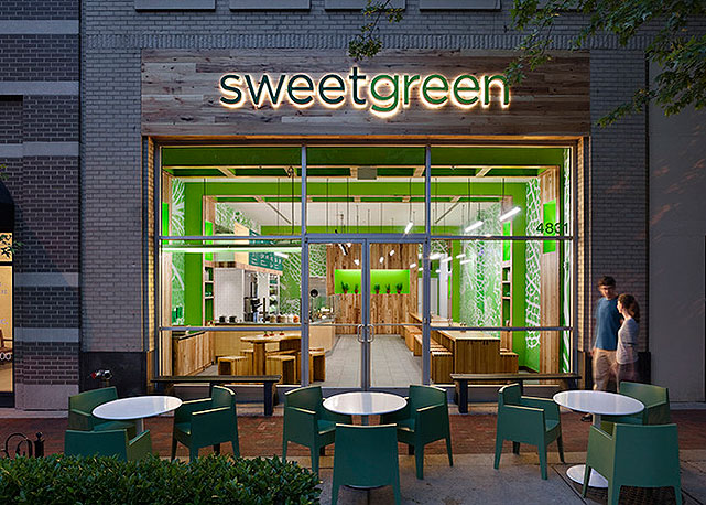 Fachada do novo Sweetgreen - Foto: Divulgação