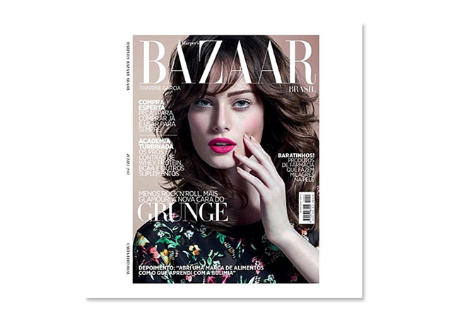 Thairine mostra que é a capa da Bazaar de julho - Foto: Reprodução/Instagram