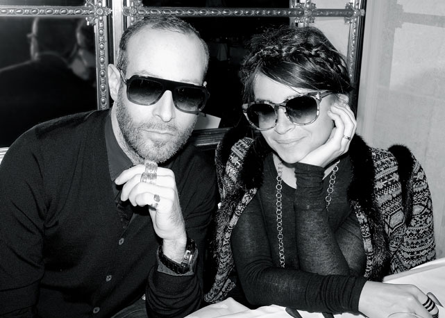 Thierry Lasry e Miroslava Duma comemoram sua parceria! - Foto: Reprodução/Harper's Bazaar