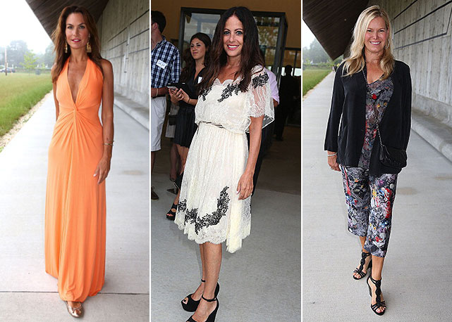 Da esquerda para a direita: Whitney Fairchild, Jill Stuart e Avis Richards - Fotos: Getty Images