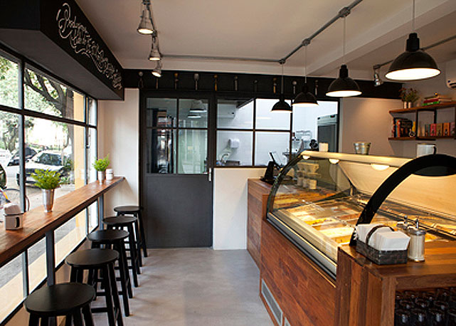 O ambiente da sorveteria - Foto: divulgação