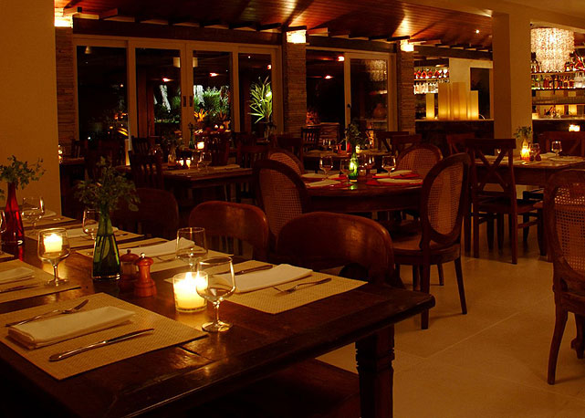 O restaurante do hotel Villa Rasa Marina - Foto: reprodução