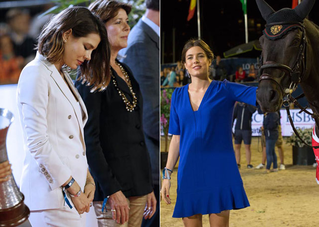 Barriguinha proeminente de Charlotte Casiraghi levanta suspeitas sobre possível gravidez - Fotos: Getty Images