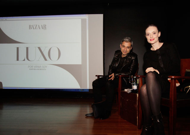 Sylvain Justum e Vânia Goy,  editores de moda e beleza da Harper's Bazaar - Foto:Arthur Vahia
