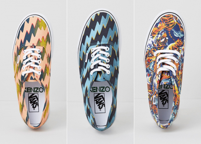 Modelos Kenzo + Vans - Foto: divulgação