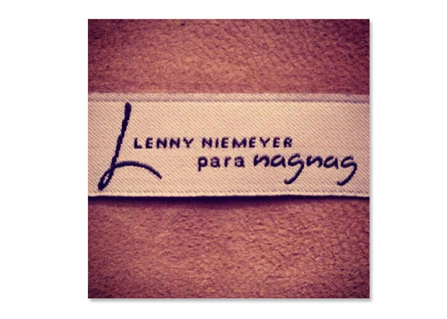 A etiqueta postada por Lenny Niemeyer em seu Instagam - Foto: reprodução/Instagram