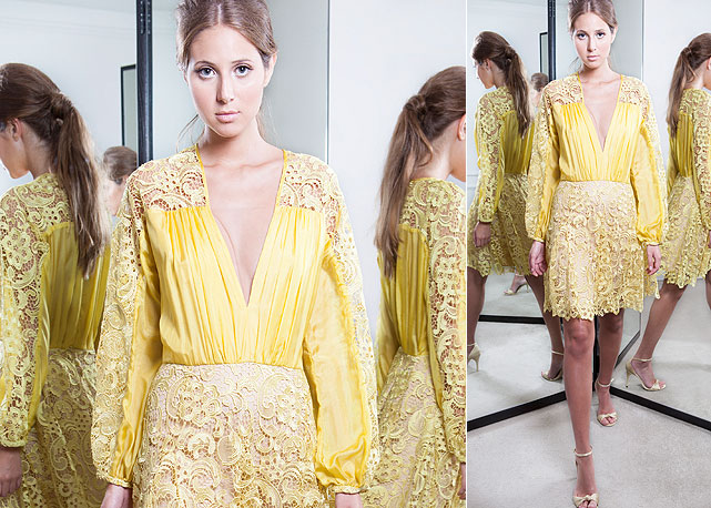 Um dos vestidos do verão 2014 da WhiteHall by Nana Martinez - Foto: divulgação