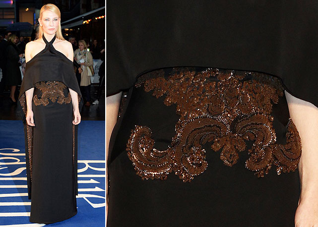 Cate Blanchett in black and gold! - Foto: Getty Images