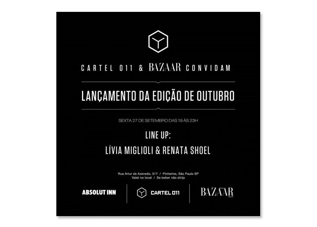 Convite da nossa festa - Foto: Divulgação