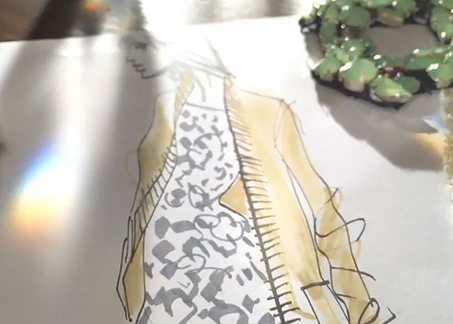 Um dos looks a ser desfilados pela Burberry Prorsum - Foto: divulgação