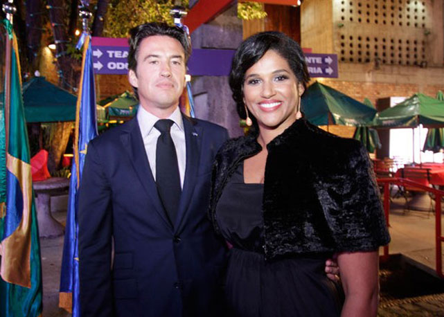 Damien e Alexandra Loras - Foto: reprodução/SiteRG