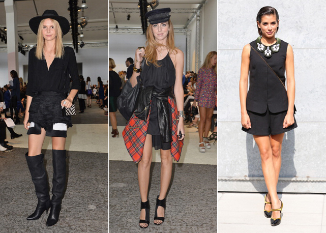 Chiara Ferragni, Jessica Maystein e Giulia Michelini na Sportsmara - Fotos: Getty Images