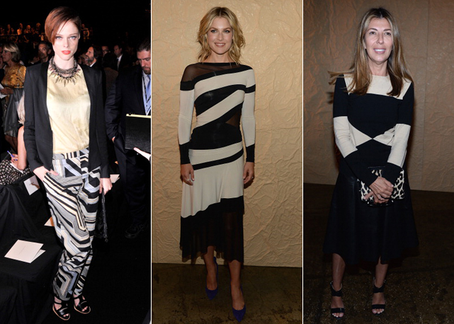 Coco Rocha, Ali Larter e Nina Garcia - Fotos: Getty Images