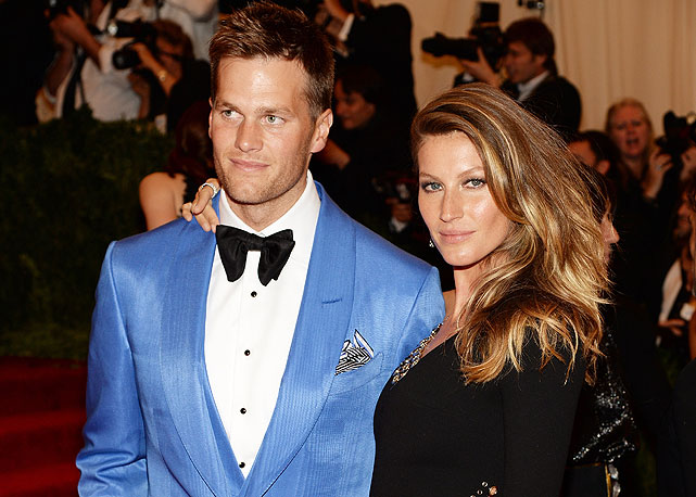 Gisele Bundchen e Tom Brady no MET deste ano - Foto: Getty Images 