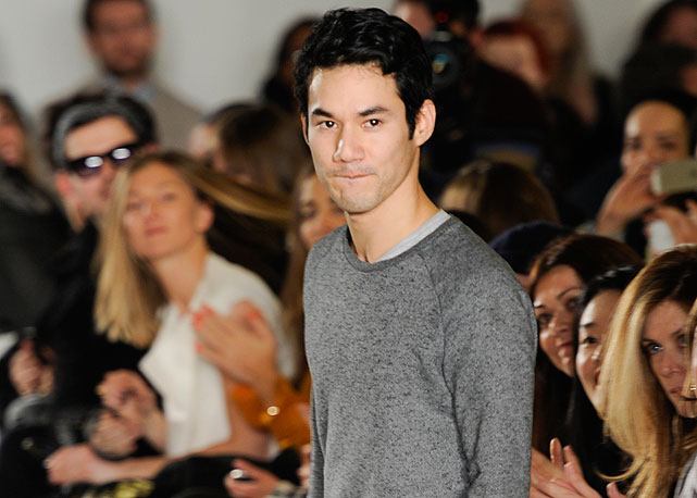 Joseph Altuzarra na edição de inverno 2014 da NYFW - Foto: Getty Images