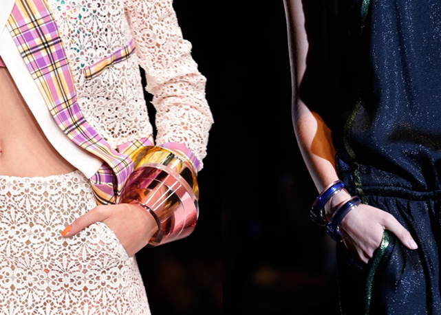 As versões de Just Cavalli e  Gucci - Fotos: Getty Images
