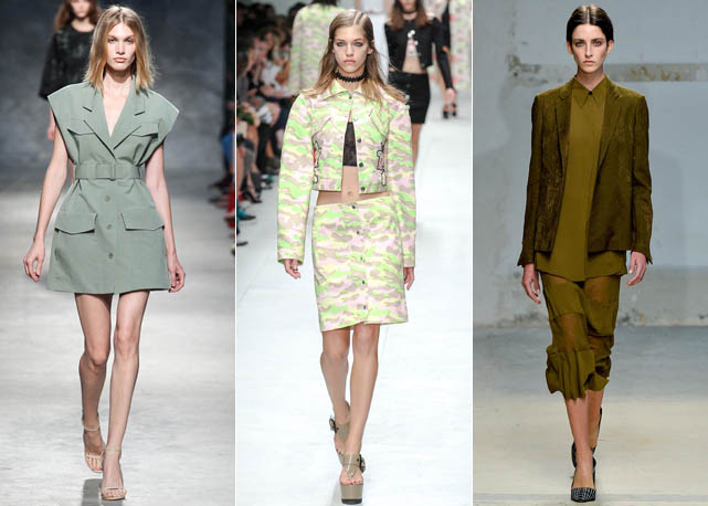 Da esquerda para a direita, Felipe Oliveira Baptista, Carven e Damir Doma - Fotos: Getty Images