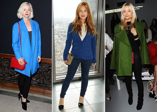 Da esquerda para a direita: Portia Freeman, Josephine de la Baume e Laura Whitmore - Fotos: Getty Images
