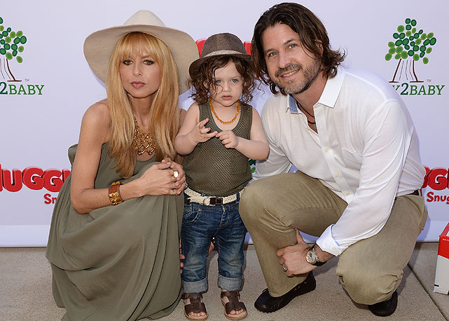 Rachel Zoe com Skyler e o marido Rodger Berman - Foto: Getty Images