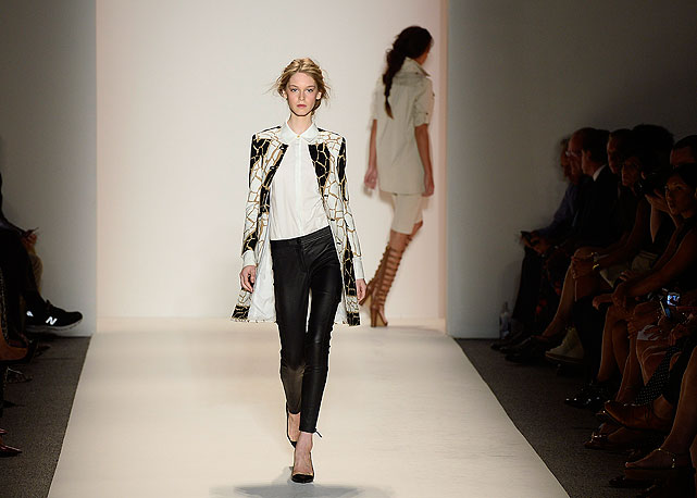 Safári na passarela de Rachel Zoe - Foto: Getty Images