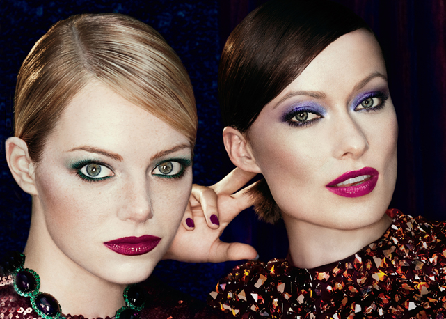 Emma Stone e Olivia Wilde para Revlon - Foto: divulgação