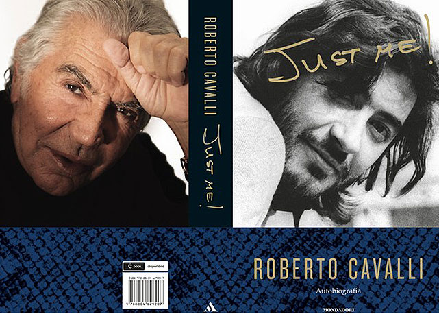 Capa da autobiografia de Roberto Cavalli - Foto: Divulgação