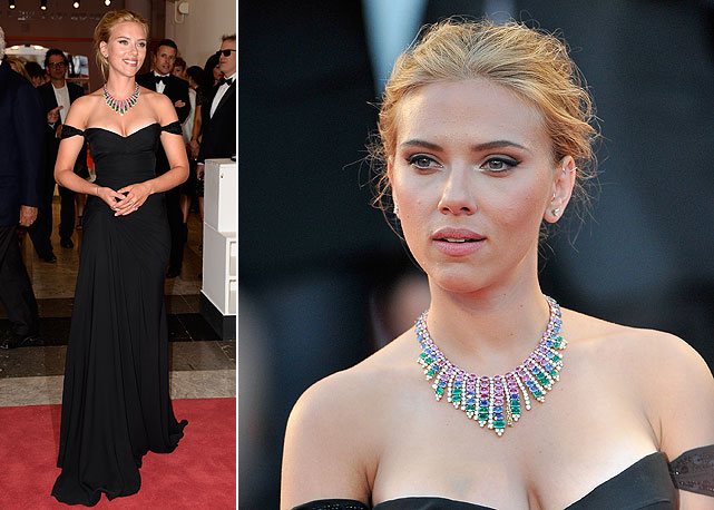 O colar deslumbrante de Scarlett na Itália - Fotos: Getty Images