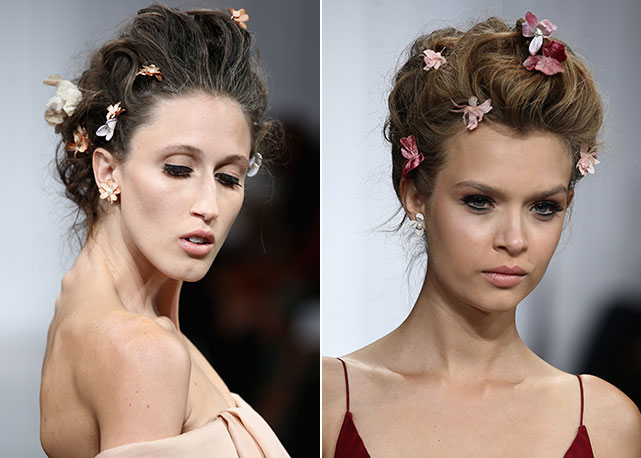 Mais flores na passarela do estilista! - Fotos: Getty Images