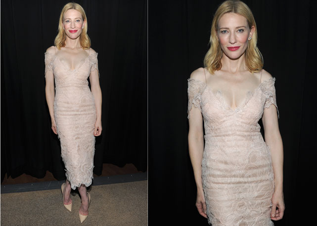 Cate Blanchett veste Armani Privé em noite de gala em sua homenagem - Fotos: Getty Images