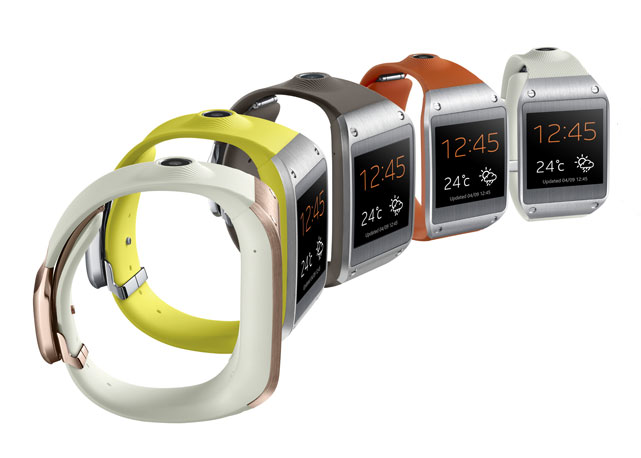 O Galaxy Gear da Samsung - Foto:divulgação