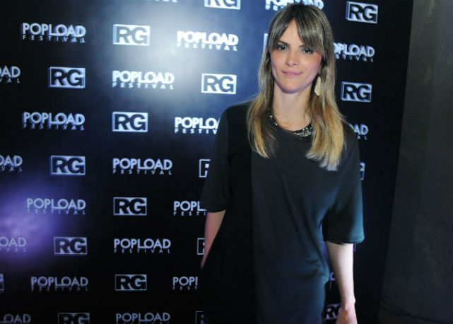 Juliana Jabour no camarote da RG no Popload Gig - Foto: Alexandre Virgilio